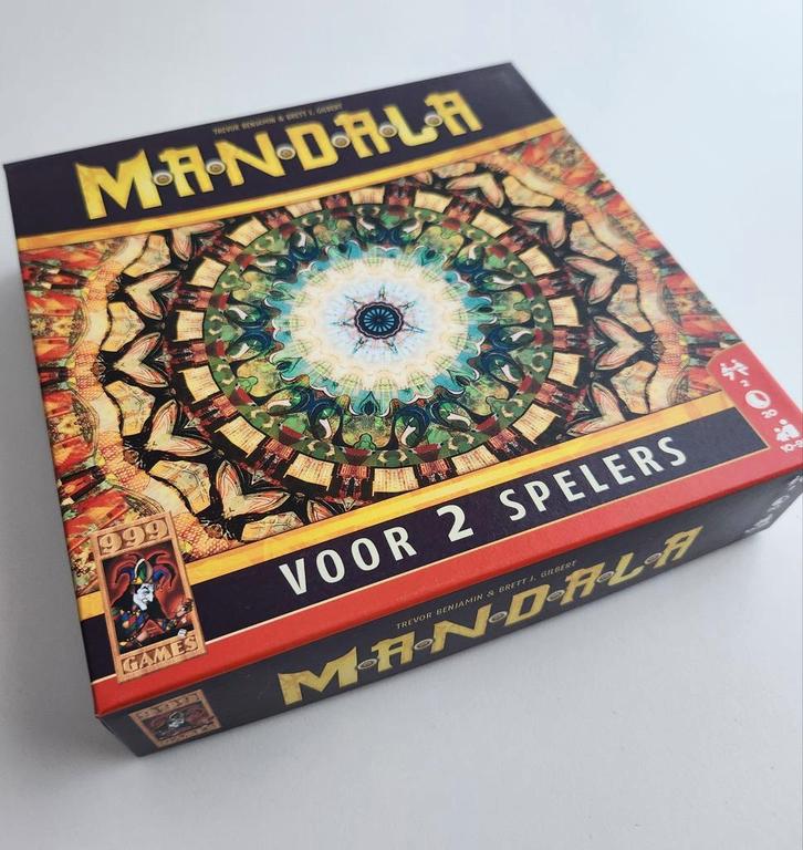 Mandala Bordspel - 999 Games, Hobby en Vrije tijd, Gezelschapsspellen | Bordspellen, Nieuw, Een of twee spelers, Ophalen of Verzenden