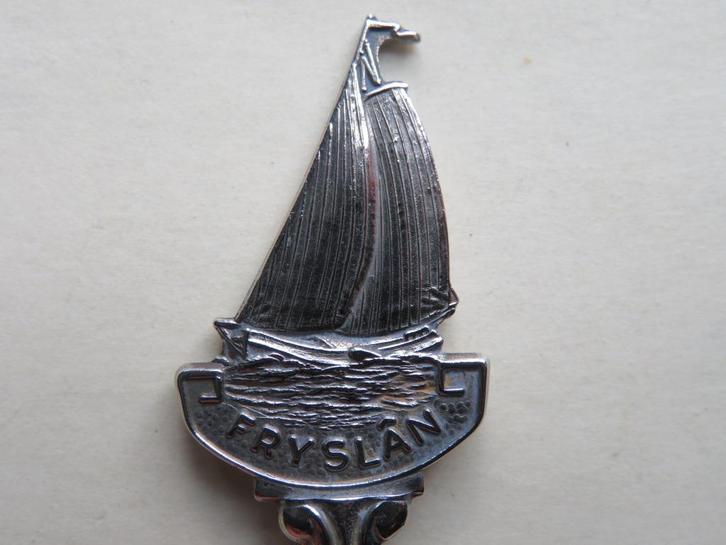 Lepeltje Fryslan / Friesland zeilboot, Antiek en Kunst, Antiek | Bestek, Verzenden