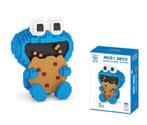 Nano blocks,  Koekiemonster, 618 steentjes, cadeau, Hobby en Vrije tijd, 1:50 of kleiner, A, Nieuw, Ophalen of Verzenden