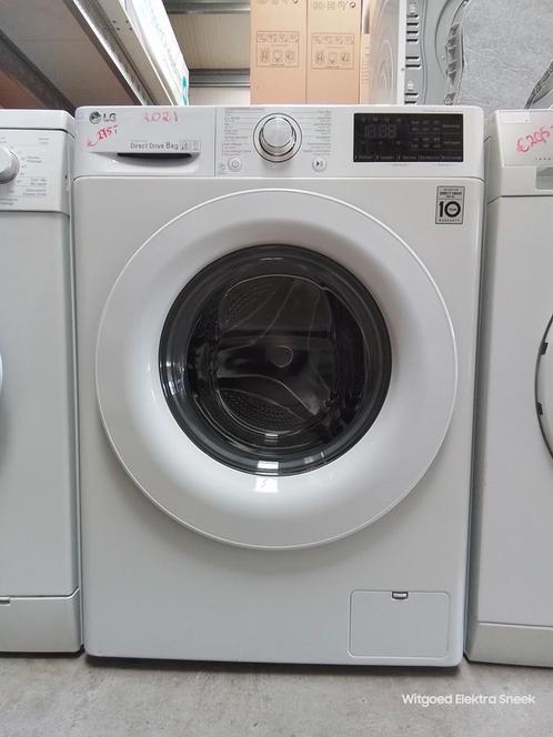LG wasmachine 2021 8kg, 3 maand garantie 3422, Witgoed en Apparatuur, Wasmachines, Refurbished, Voorlader, 8 tot 10 kg, Minder dan 85 cm