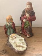 Kerstbeelden Maria, Jozef en kindje Jezus, Ophalen of Verzenden, Gebruikt