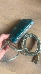 USB 2.0 hub 4 poorten, Ophalen of Verzenden, Zo goed als nieuw