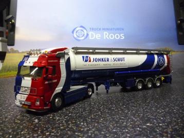 WSI Volvo FH2 met kippende bulktrailer Jonker & Schut beschikbaar voor biedingen