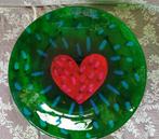 Prachtige Grote Schaal met hart van Lillemor Bokström Zweden, Huis en Inrichting, Woonaccessoires | Schalen en Manden, Schaal