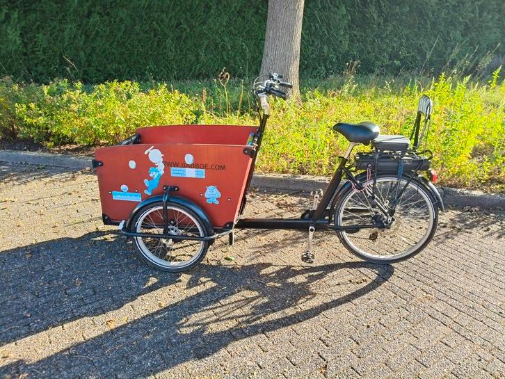 Babboe Big-e goedgekeurd en nieuw frame en 2 accu's, Fietsen en Brommers, Fietsen | Bakfietsen, Zo goed als nieuw, 4 kinderen of meer