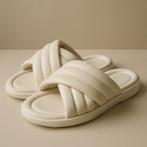 H&M beige slippers in maat 40, Slippers, H&M, Beige, Ophalen of Verzenden