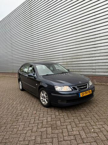 Saab 9-3 1.8 I Estate 2007 Blauw beschikbaar voor biedingen
