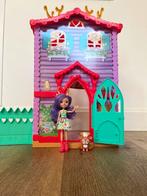 Enchantimals Hertenhuis- Speelfigurenset, Kinderen en Baby's, Speelgoed | Poppenhuizen, Verzenden, Zo goed als nieuw, Poppenhuis