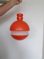 retro seventies opaline design glazen hanglamp igst, Antiek en Kunst, Antiek | Lampen, Ophalen of Verzenden