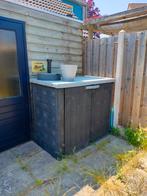 Opbergkist voor tuin, Tuin en Terras, Ophalen, Gebruikt, Kunststof