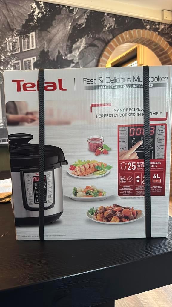 Tefal Fast & Delicious Multicooker 6L – Nieuw in doos, Huis en Inrichting, Keuken | Keukenbenodigdheden, Nieuw, Ophalen