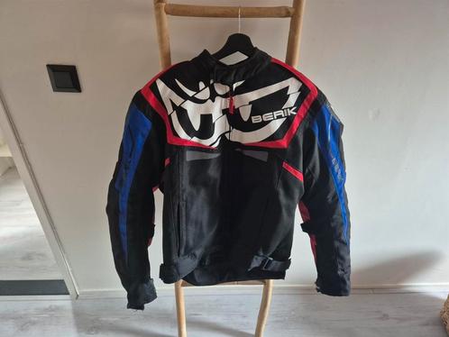 Motorjas Berik maat 56, Motoren, Kleding | Motorkleding, Jas | textiel, Dames, Heren, Tweedehands, Ophalen of Verzenden