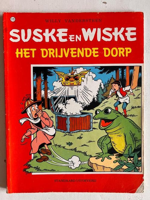 Suske en Wiske -173- Het drijvende dorp [5e druk], Boeken, Stripboeken, Gelezen, Eén stripboek, Ophalen of Verzenden