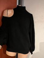 BERSHKA trui met open schouder XS 1 keer gedragen, Zwart, Zo goed als nieuw, Maat 34 (XS) of kleiner, Bershka