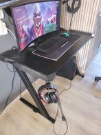 Gaming Bureau & Razer Legend Stoel, Huis en Inrichting, Bureaus, Ophalen, In hoogte verstelbaar, Gebruikt, Bureau