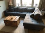 zit bank hoek bank grijs, Huis en Inrichting, Ophalen, Gebruikt, Hoekbank, 300 cm of meer