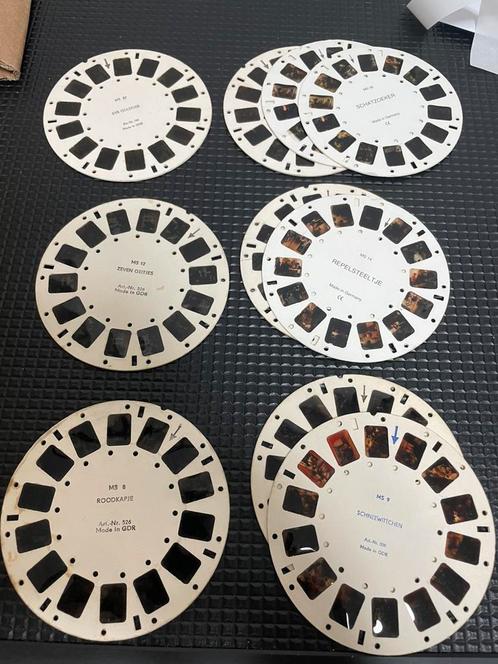 Viewmaster schijfjes uit de DDR, Verzamelen, Speelgoed, Zo goed als nieuw, Verzenden
