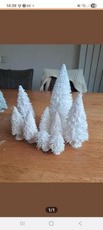 Kerstdorp bomen Wit, Ophalen of Verzenden, Zo goed als nieuw