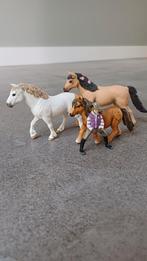 Schleich pony's, Ophalen of Verzenden, Zo goed als nieuw, Paard, Beeldje of Figuurtje