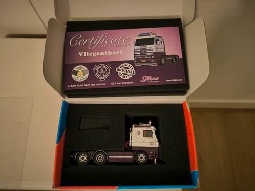 Tekno scania 143  Vliegenthart 76817, Hobby en Vrije tijd, Modelauto's | 1:50, Nieuw, Bus of Vrachtwagen, Tekno, Ophalen of Verzenden