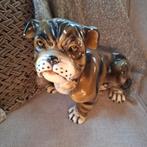 Grote Keramiek Bulldog Beeld, honden beeld vintage, Antiek en Kunst, Antiek | Keramiek en Aardewerk, Ophalen