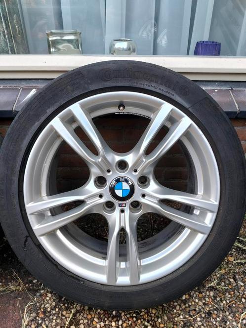 BMW F30 3 serie Styling 400M Velgen met Zomerbanden, Auto-onderdelen, Banden en Velgen, Banden en Velgen, Zomerbanden, 18 inch