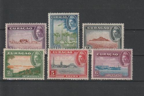 Curaçao 1943. NVPH 158 t/m 163, Postfris., Postzegels en Munten, Postzegels | Nederlandse Antillen en Aruba, Postfris, Verzenden