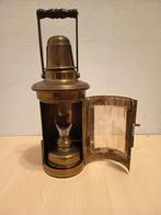 Zeldzame olielamp met originele brander, Ophalen of Verzenden