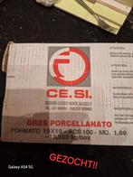 GEZOCHT!!Wandtegels, CE.SI  Gres Porcellanato,groen 10x10., Minder dan 20 cm, Minder dan 5 m², Wandtegels, Keramiek