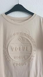 Beige Vogue T-shirt - Maat L, Ophalen of Verzenden, Zo goed als nieuw, Beige