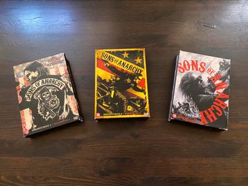 Sons of Anarchy Seizoen 1,2 & 3 beschikbaar voor biedingen
