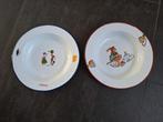 2 Oude Emaille Bordjes Edy & California - Vintage, Antiek en Kunst, Ophalen of Verzenden
