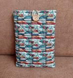Boekenhoes/booksleeve met boekenprint - Gewatteerd, Ophalen of Verzenden, Nieuw