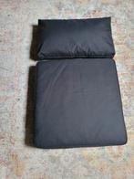 Ikea Kungso zwarte kussens tbv Alplaro, Tuin en Terras, Ophalen, Gebruikt