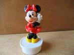adv9746 minnie mouse op dekseltje 1, Ophalen, Overige figuren, Gebruikt, Beeldje of Figuurtje