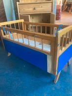 Grenen kinder commode,make-up kastje en poppenbedje, Ophalen, Gebruikt, Meubelstuk of Keukentje