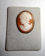 Broche Hanger Camee Goud, Sieraden, Tassen en Uiterlijk, Broches, Nieuw, Goud, Oranje, Minder dan 4 cm