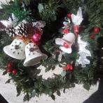 2 Vintage grote Kerst corsages/decoraties, Ophalen of Verzenden, Zo goed als nieuw
