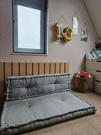 Pallet kussens Karwei afm 120x80x12cm en 120x35x14cm, Ophalen, Zo goed als nieuw, Wanddecoratie