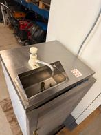 Rvs wasbak Wasbakje verkoopwagen caravan mobile wastafel, Tuin en Terras, Buitenkeukens, Ophalen