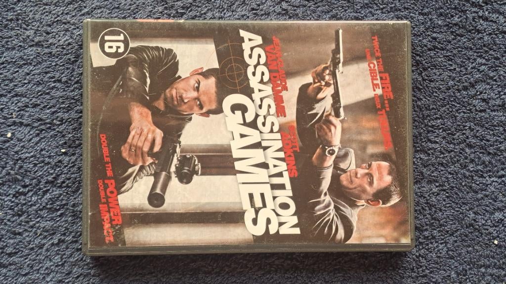 Assassination Games "Jean-Claude van Damme, Scott Adkins", Vanaf 16 jaar, Ophalen of Verzenden, Zo goed als nieuw