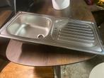 Blanco RvS spoelbak 83x46 - Nieuw in doos!, Ophalen, Nieuw, 50 tot 100 cm, Minder dan 100 cm