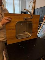 Keukenblad met Spoelbak, Ophalen, Gebruikt, 50 tot 100 cm, Minder dan 100 cm