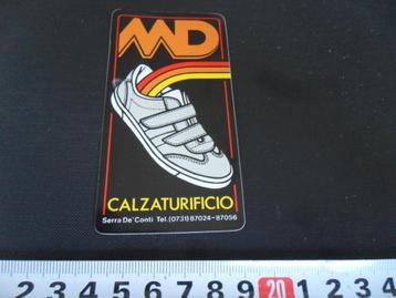 sticker MD Calzaturificio  beschikbaar voor biedingen