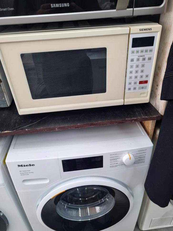 Siemens Combimagnetron - Gebruikt, Witgoed en Apparatuur, Magnetrons, Gebruikt, Vrijstaand, Combimagnetron, 45 tot 60 cm, Grill