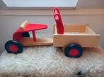 Nieuw Houten loopauto met aanhanger, Kinderen en Baby's, Speelgoed | Houten speelgoed, Ophalen of Verzenden, Nieuw, Rij- of Hobbelspeelgoed