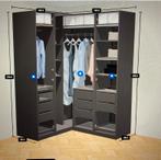Aangeboden IKEA Pax hoek kledingkast, Huis en Inrichting, Kasten | Kledingkasten, Ophalen, 200 cm of meer, Zo goed als nieuw, 200 cm of meer