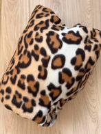 Nieuwe panterprint fleecedeken met armgaten, Ophalen of Verzenden, Nieuw