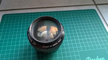 Minolta MD en MC lenzen o.a. 58mm 1.2 en 85mm 1.7 beschikbaar voor biedingen