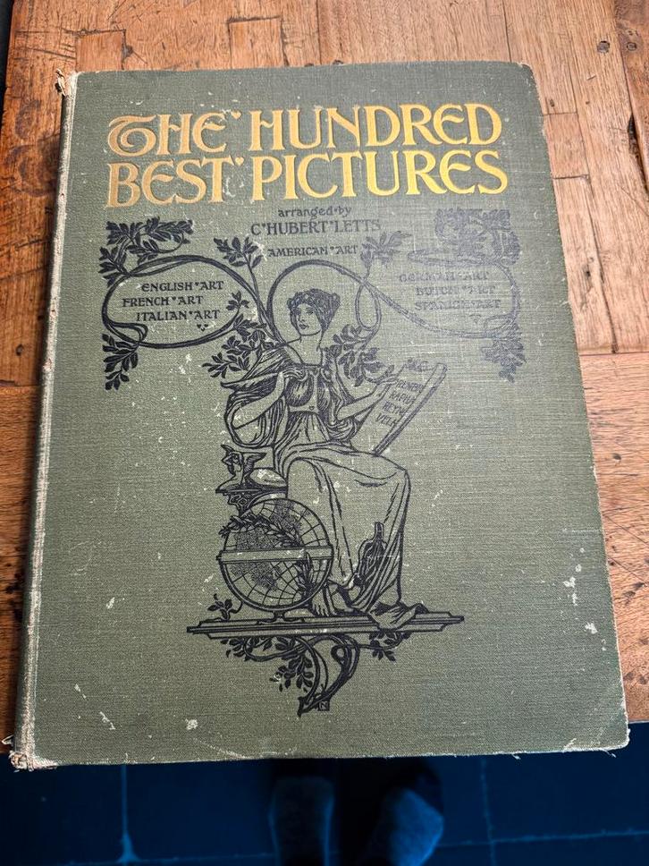 The Hundred Best Pictures - Geïllustreerd Kunstboek, Antiek en Kunst, Antiek | Boeken en Bijbels, Ophalen of Verzenden